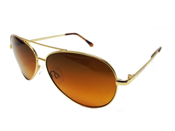 Polarized Gold Wire Aviator BluBlocker - 0605K | BluBlocker Sunglasses