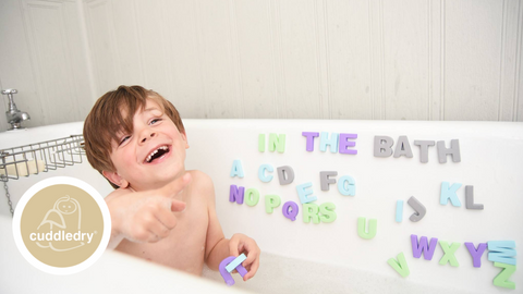Tips to make bathtime fun for babies & toddlers_cuddledry.com