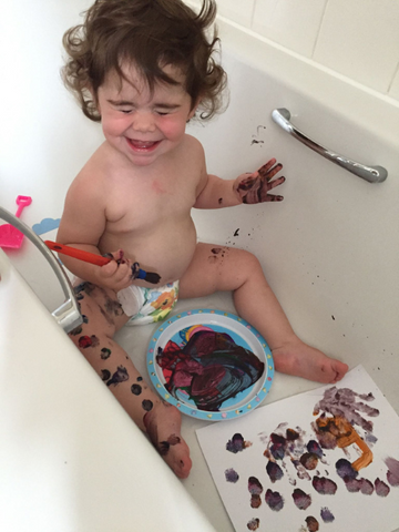 Five Sensory Play Ideas for bathtime_Cuddledry.com