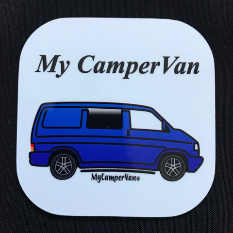 MyCamperVan personalised T4 camper coaster