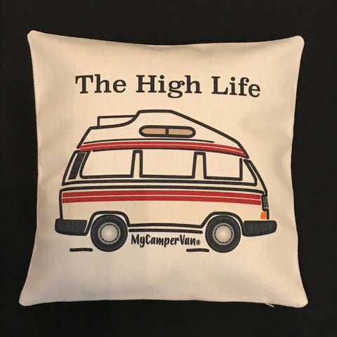 MyCamperVan T25 Camper Cushion Cover "The High Life"