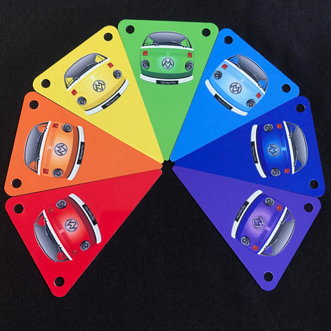 MyCamperVan Bay camper metal bunting multicolour