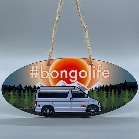 Bongo camper hanging sign from MyCamperVan, Mazda Bongo, Ford Freda, camper gift