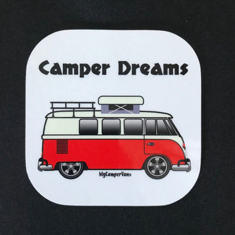 MyCamperVan type 1 split-screen camper coaster