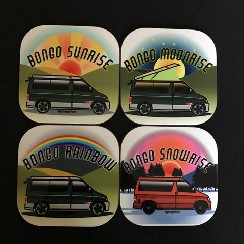 MyCamperVan Bongo campervan coasters