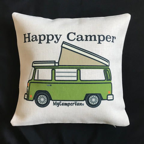 MyCamperVan T2 Bay Westy camper cushion Happy Camper