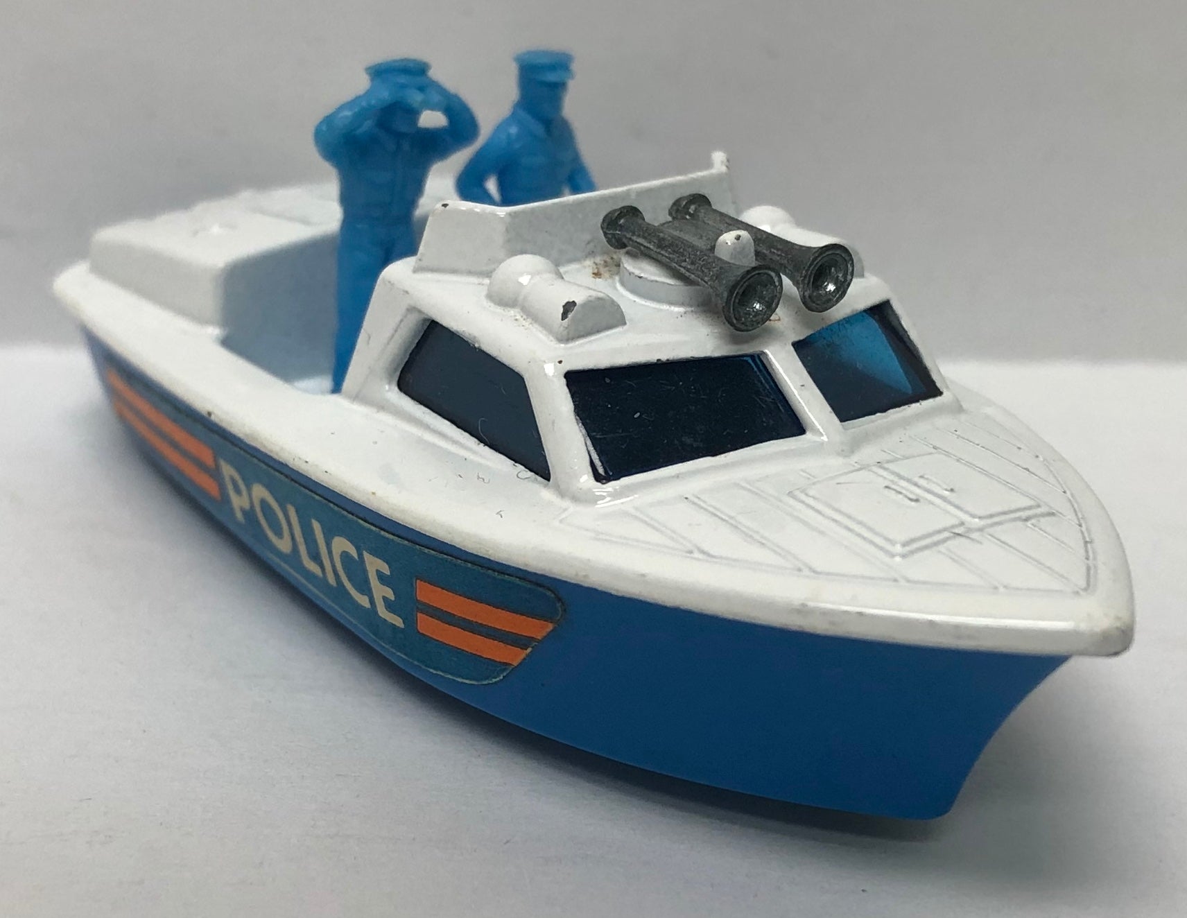 matchbox police boat