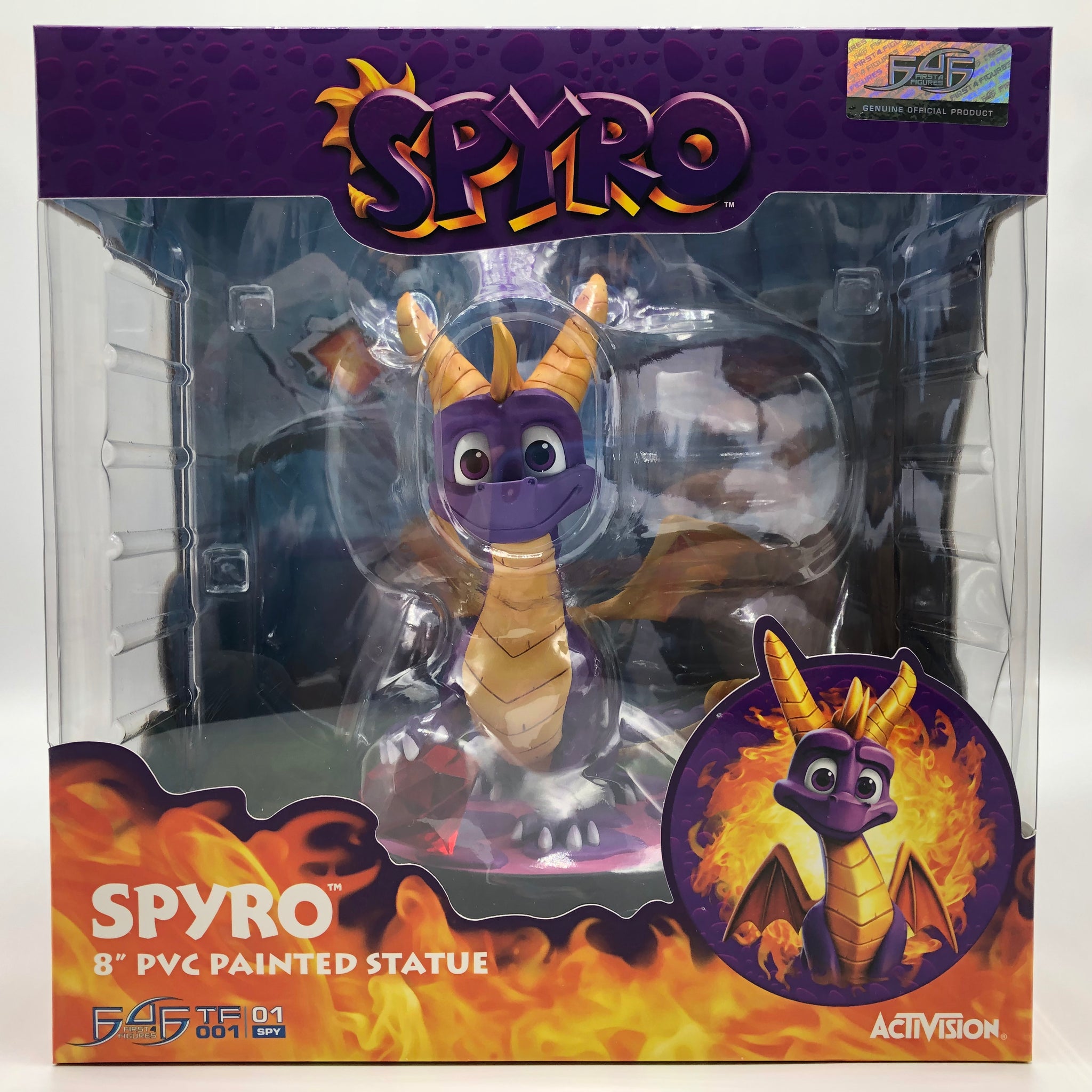 first 4 figures spyro pvc