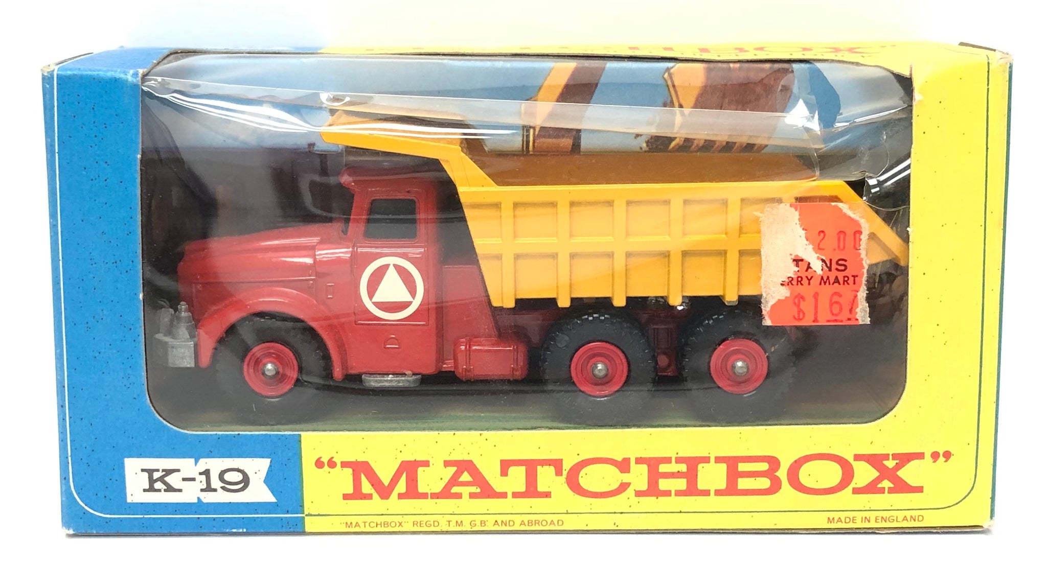 matchbox tipper truck