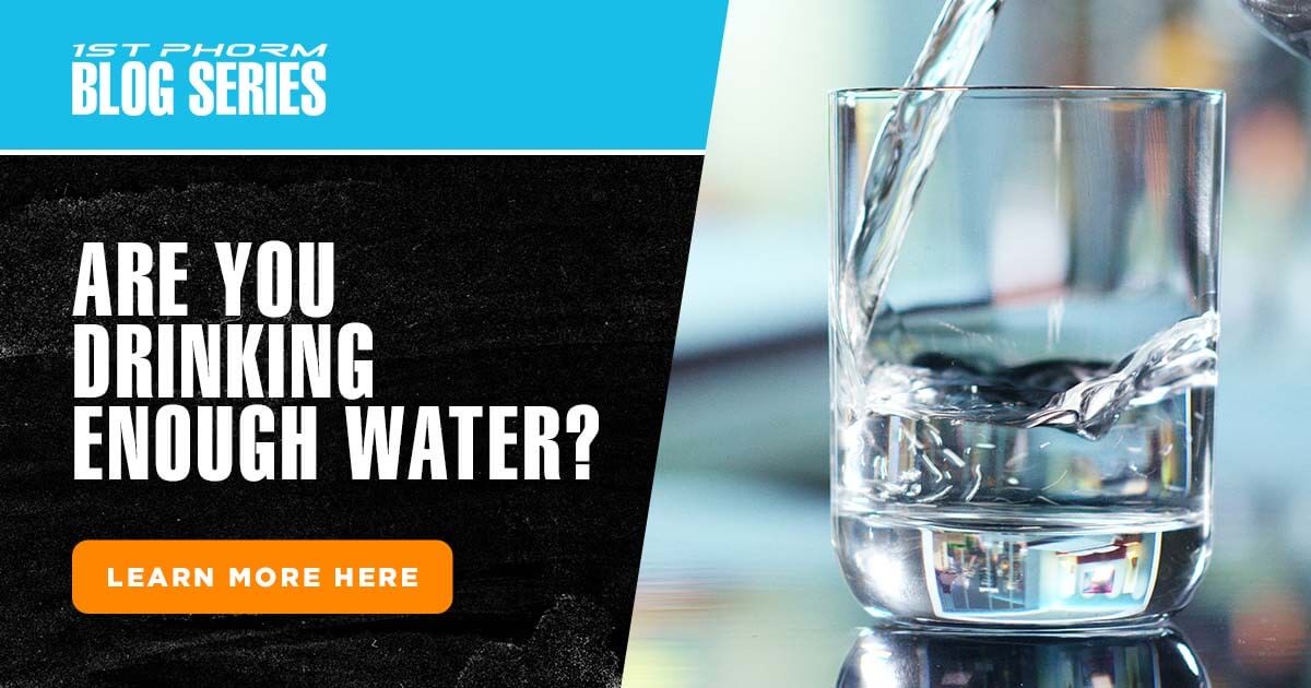 Are You Drinking Enough Water?