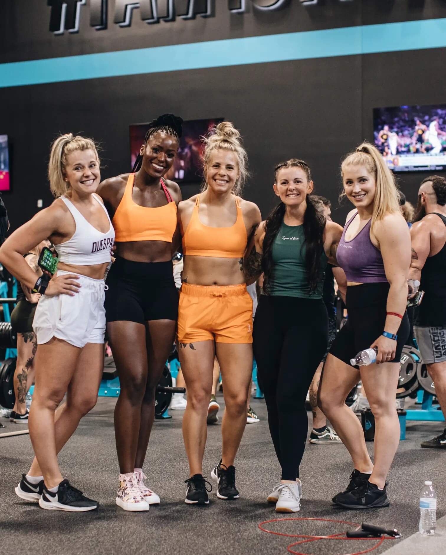 Group of Girls in Gym
