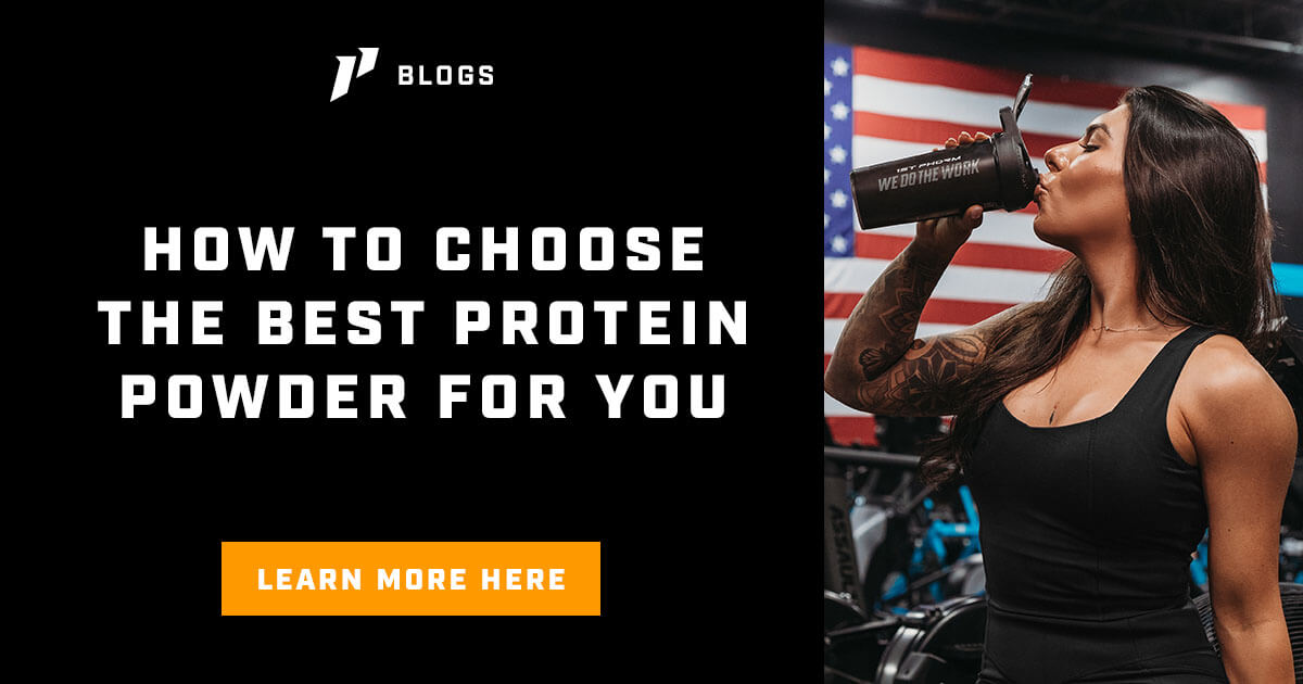 How To Choose The Best Protein Powder For You