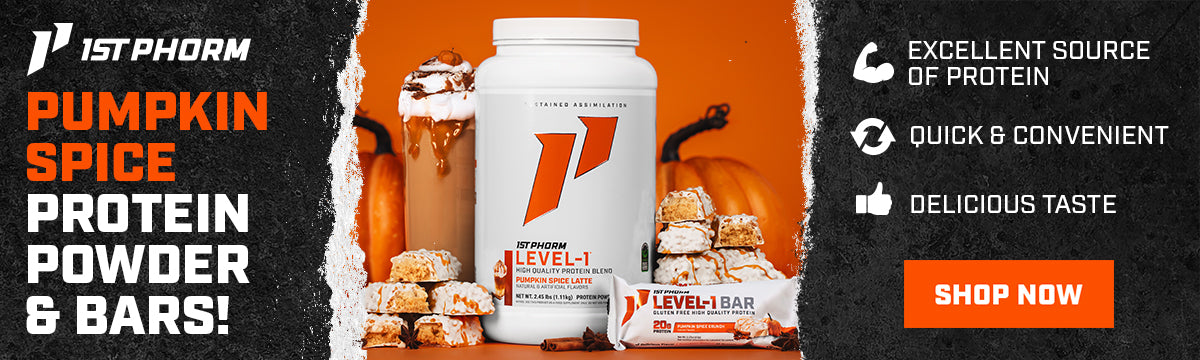 1st Phorm Pumpkin Spice Protein Powder & Bars