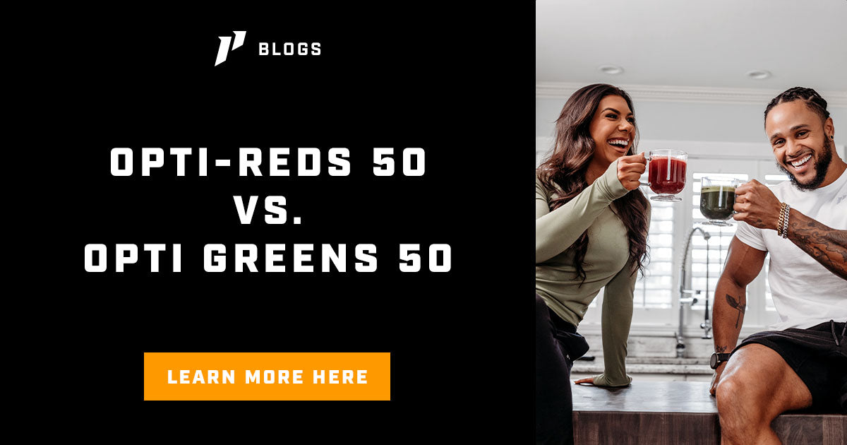 Opti-Reds 50 vs Opti-Greens 50