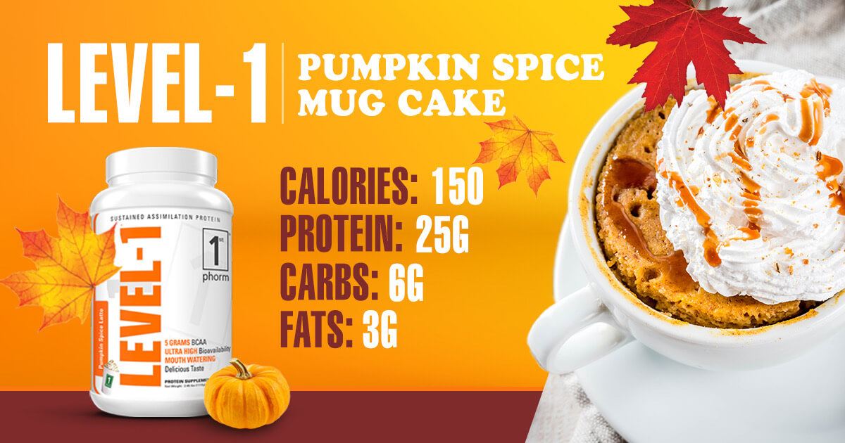 Pumpkin Spice Mug Cake