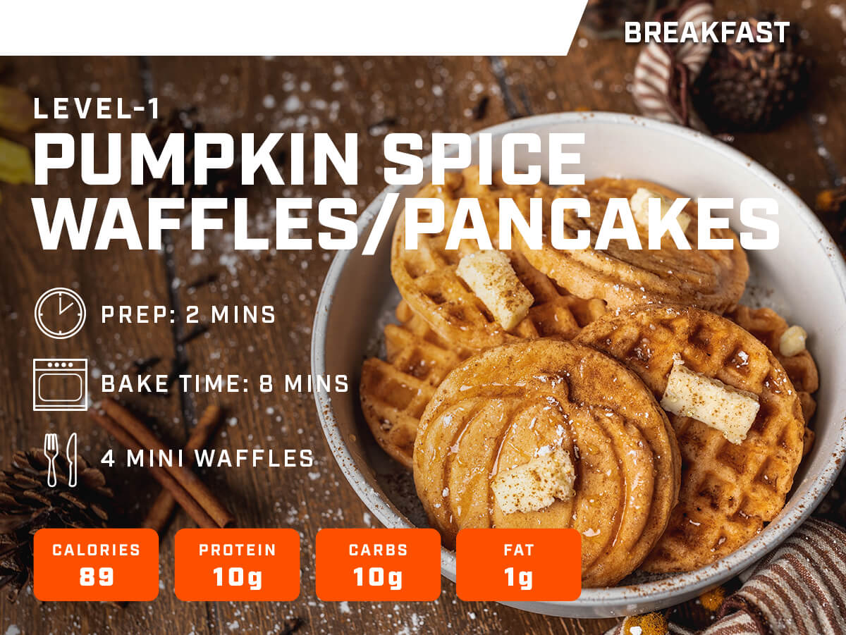 Pumpkin Spice Waffles/Pancake