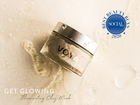 Get Glowing prisvinnende leiremaske fra VOya