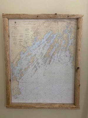 Paintings On Nautical Charts