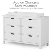 double dresser changing table