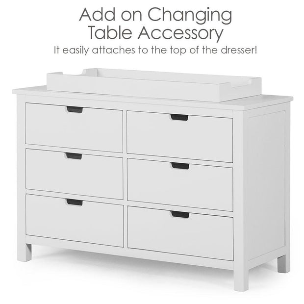 double dresser changing table