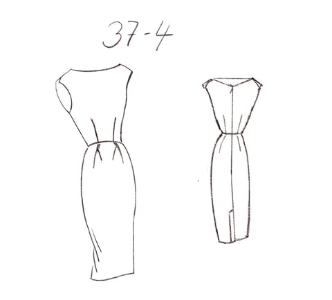 37-4 Shift Dress sistermagpatterns