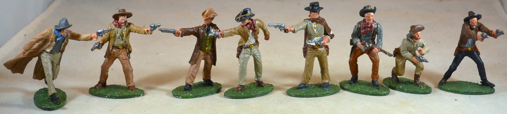 Painted Austin Miniatures Gunfighters Cowboys