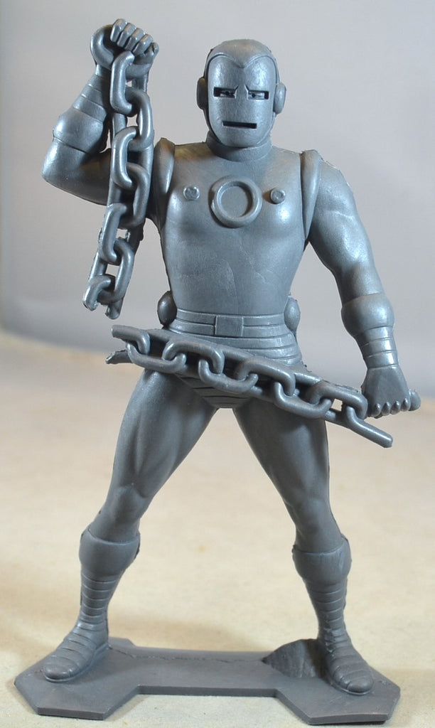 Marx Marvel Comics Iron Man Avengers 6" Figure Superhero Dark Gray