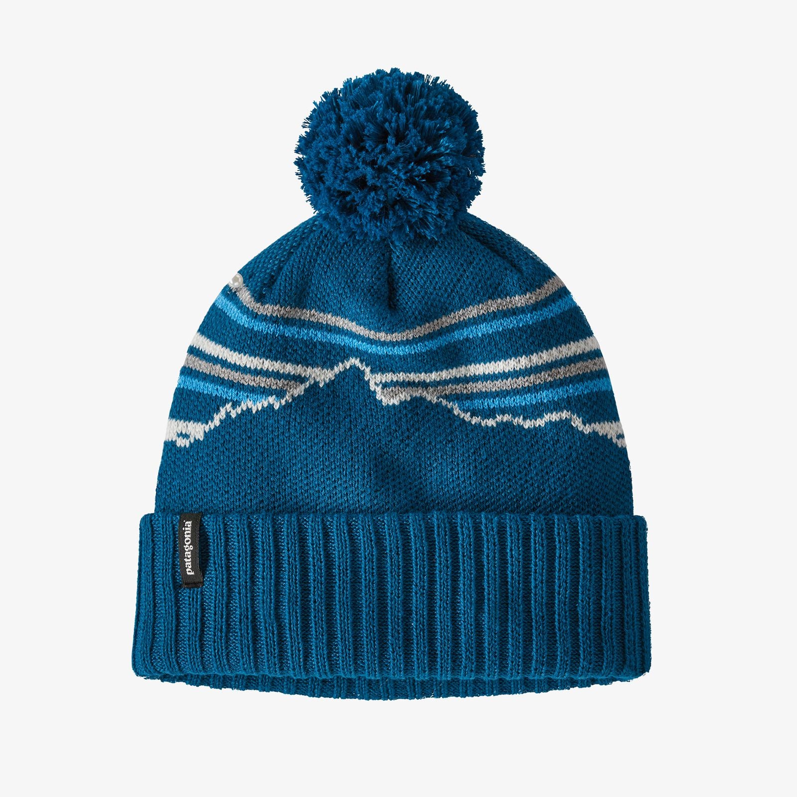 Patagonia unisex bonnet retro stripe bleu joja blue os