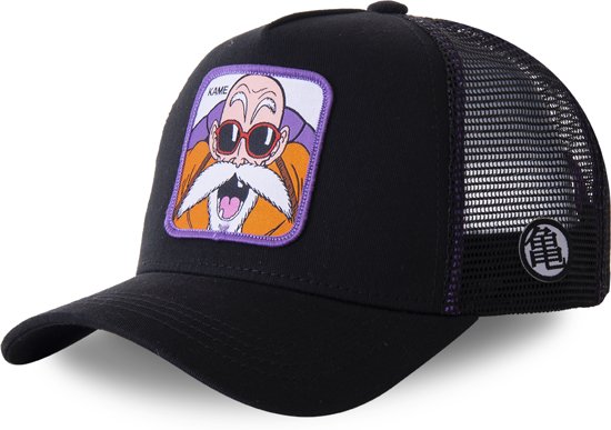 Capslab unisex casquette trucker dragon ball z - kame noir junior noir junior