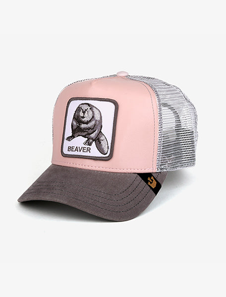 Goorin unisex casquette trucker beaver pink pink os