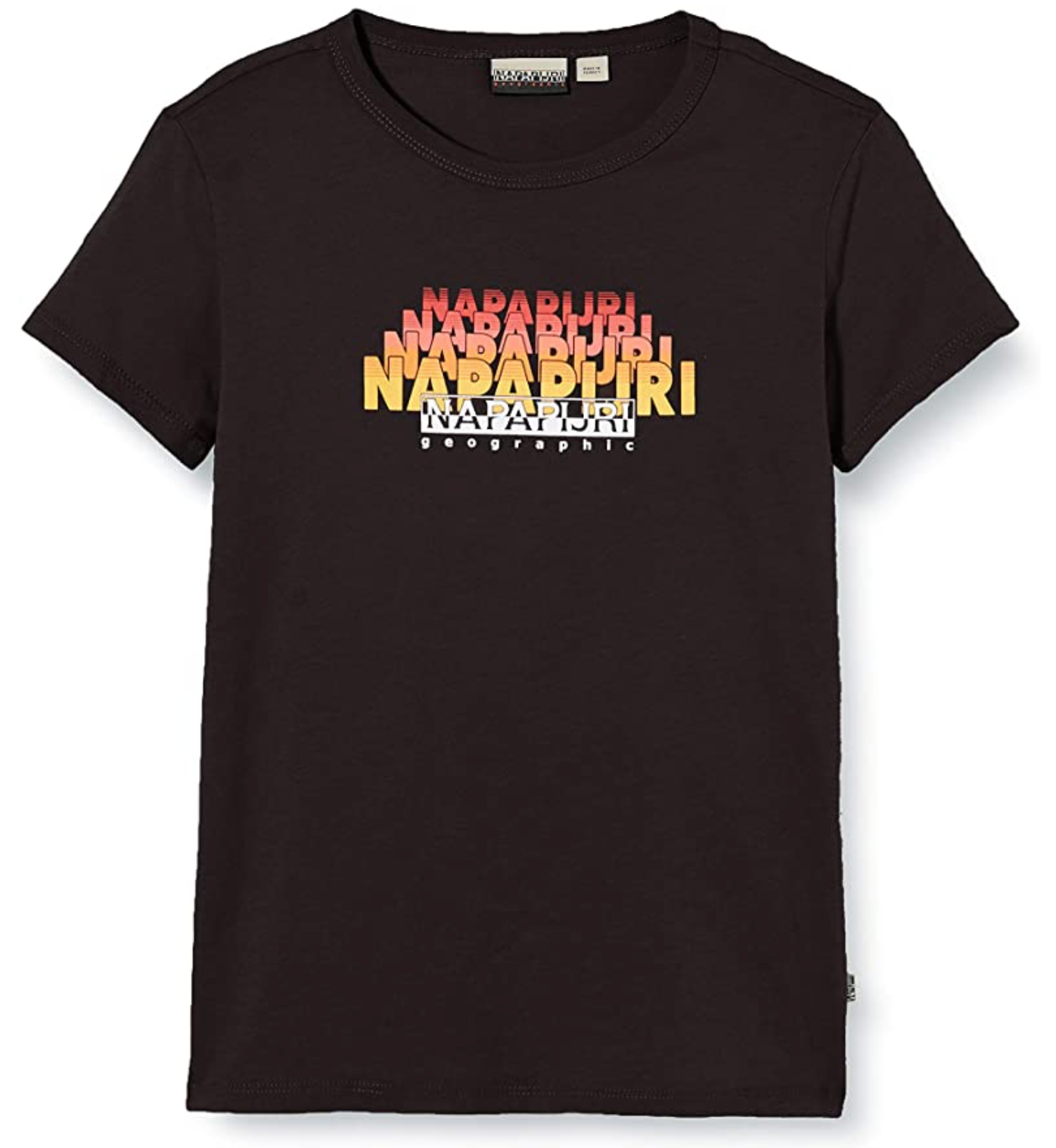 Napapijri unisex t-shirt syllo noir black 6