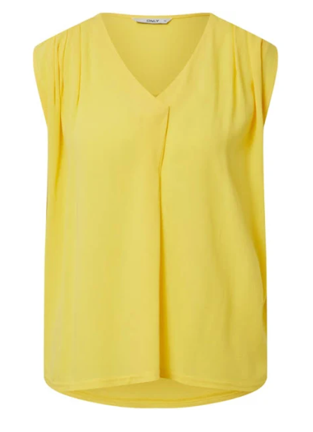 Only unisex chemise-blouse roberta jaune aspen gold 34