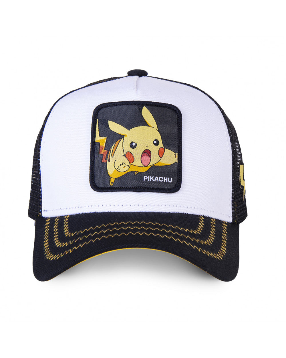 Capslab unisex casquette trucker pikachu blanc junior white junior