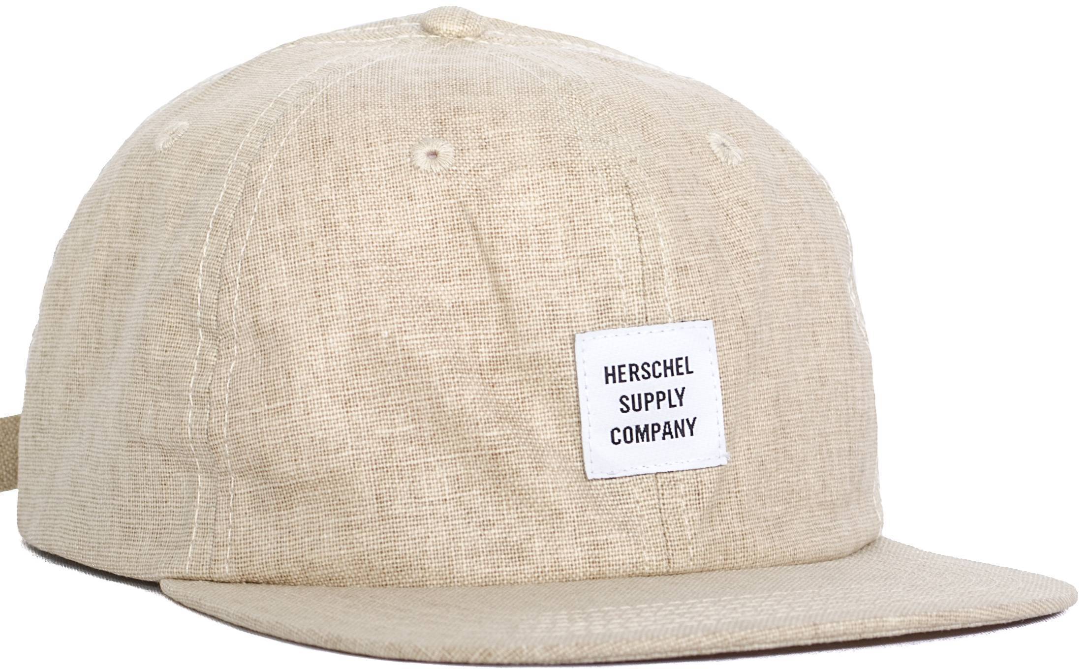 Herschel supply co. unisex casquette pleine albert oatmeal os