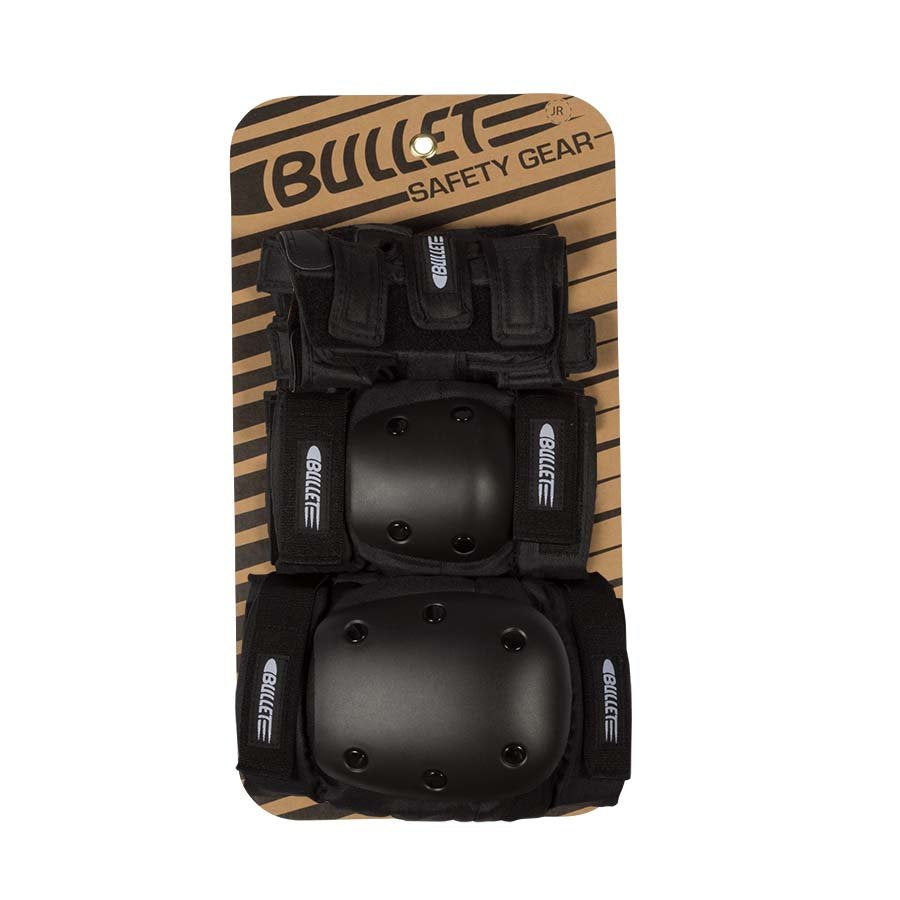 Bullet unisex protection set de protection enfant black os