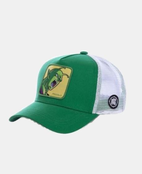 Capslab male casquette trucker dragon ball z piccolo green tu