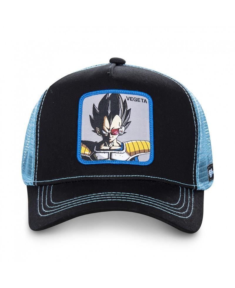 Capslab male casquette trucker dragon ball z vegeta noir tu