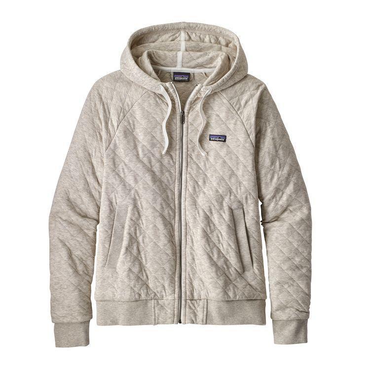 Patagonia unisex blouson-veste organic cotton quilt hoodie bcw s