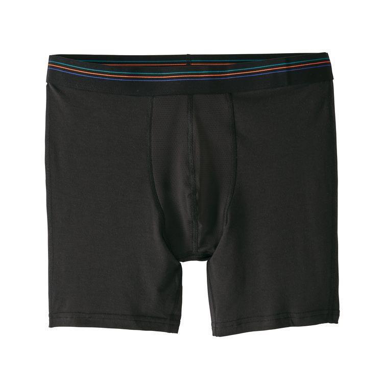 Patagonia male sous-vêtement h essential boxer briefs - 6 black s