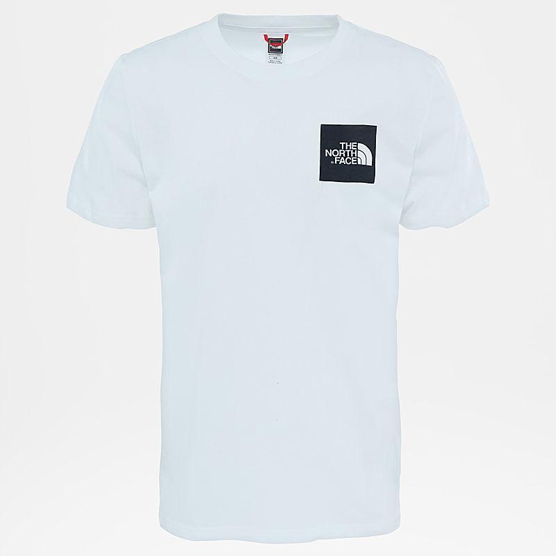 The north face unisex t-shirt fine tee white xxs