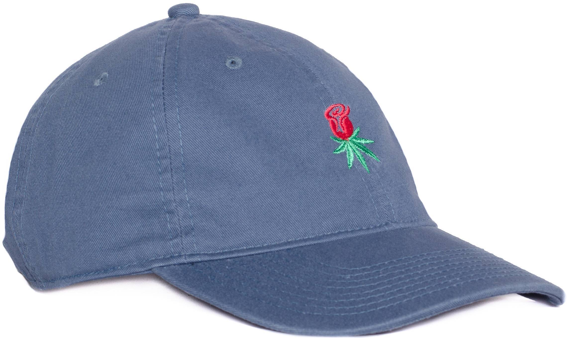 Huf unisex casquette pleine rosebud curved brim slate os