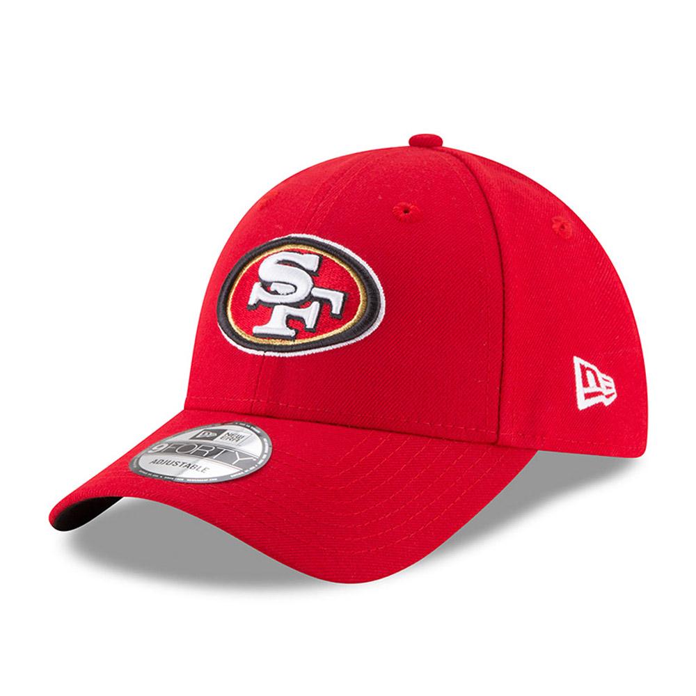 casquette pleine san francisco 49ers the league 9 forty red taille unique