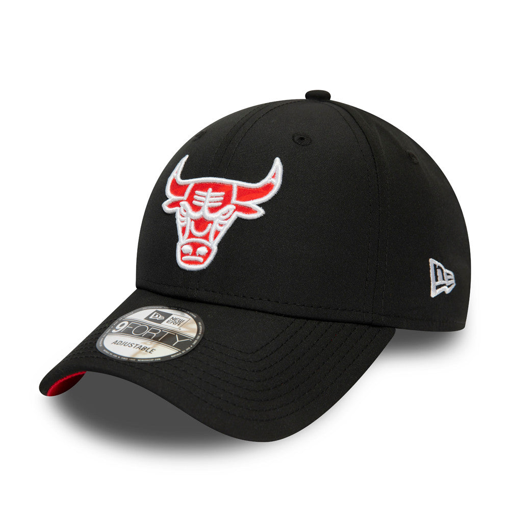 casquette pleine hook chicago bulls noir black os