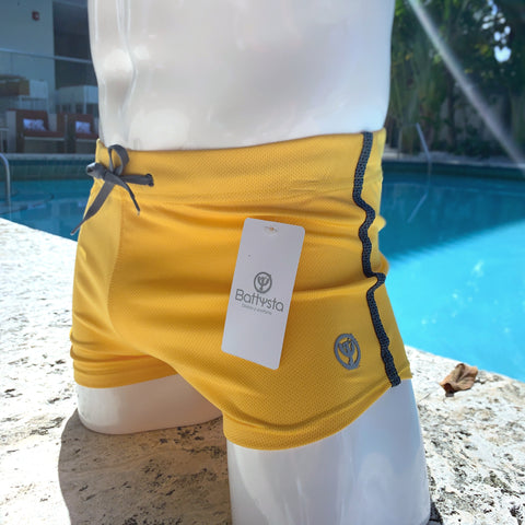 Commando short mustard - Outfair.com the best mens swimwear and underwear