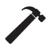 icon of a hammer