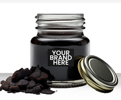 jar of whitelabel shilajit