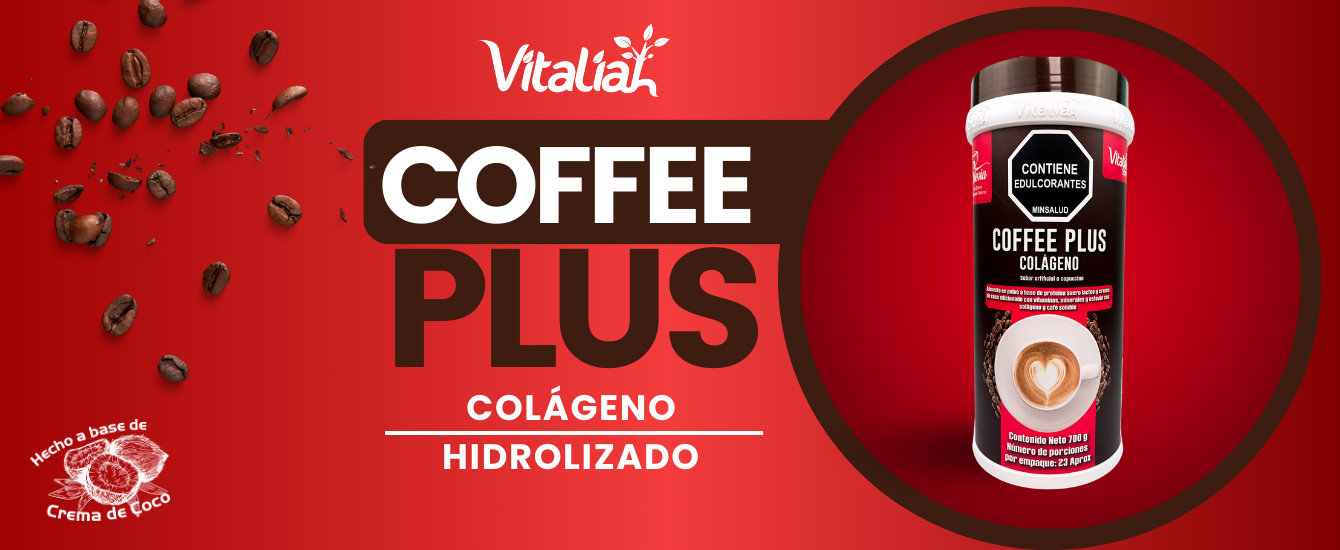 Café Plus con Colageno Capuccino Vitaliah