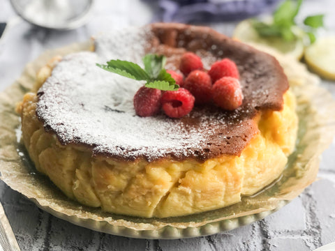 Tarta de queso cremosa 