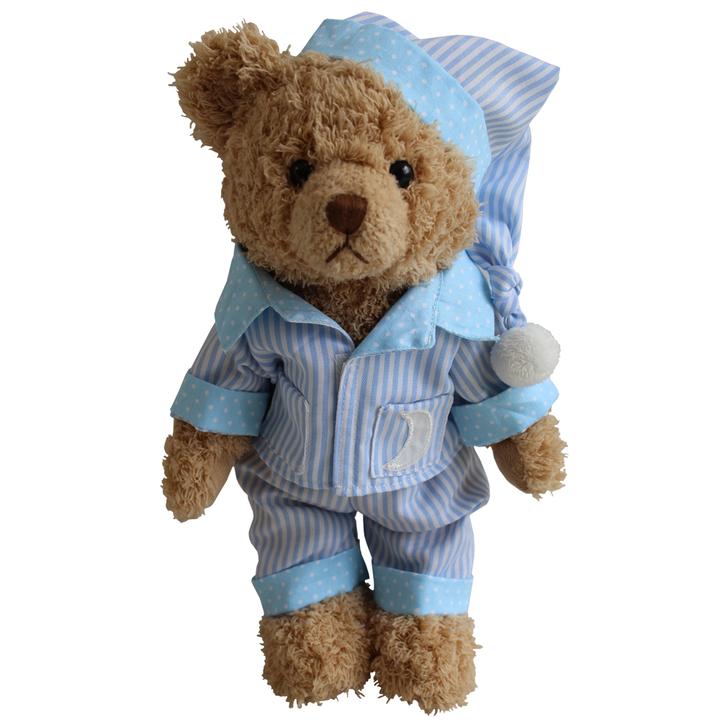 teddy bear in pjs