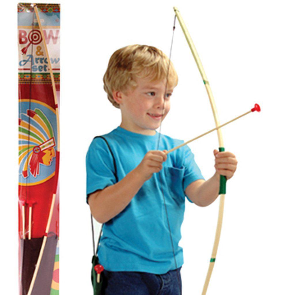 red bow and arrow toy